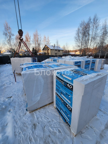 Газобетонные U-блоки (П-блоки) Бонолит Малоярославец 500х250х300, D500