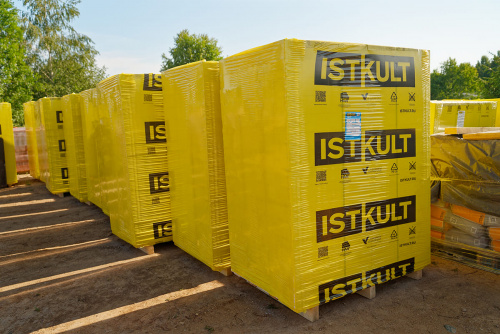 Газобетонные блоки Istkult Егорьевск D600 625х125х250 перегородочные